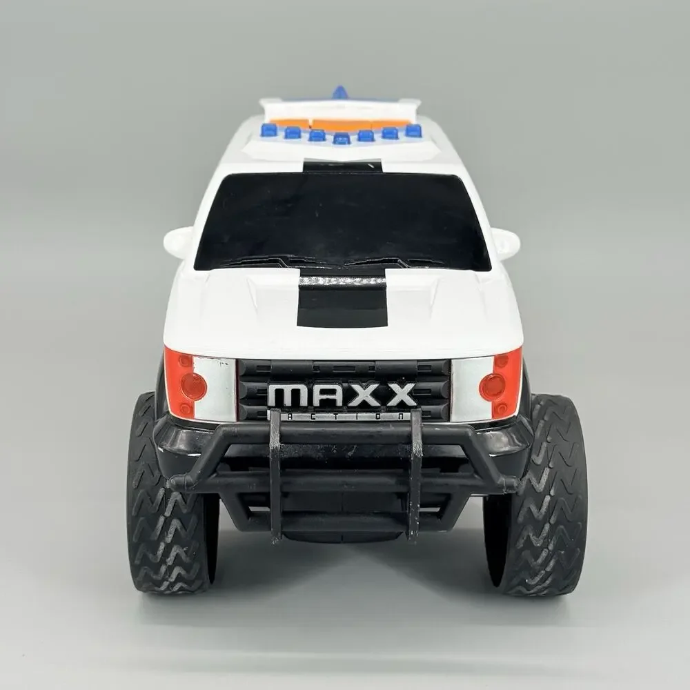 Maxx Action 320174 Large Police SUV Lights & Sounds Motorized Rescue Vehicle